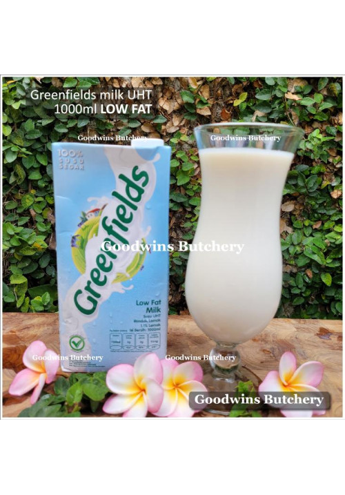Milk Susu UHT Greenfields LOW FAT 1000ml